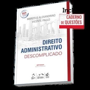 Livro - Direito Administrativo Descomplicado - Alexandrino - 26ª edição - Portal do Médico