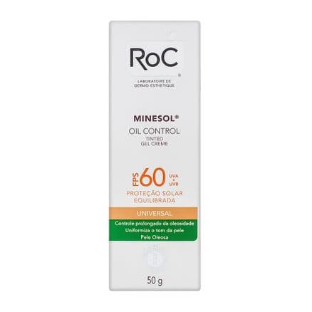 Protetor Solar Roc Minesol Oil Control FPS 60 Universal 50g - Portal do Médico