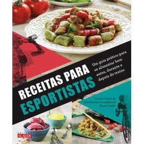 Livro - Receitas para Esportistas - Pavão - 1ª edição