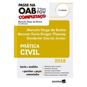 Livro - Passe na OAB 2ª Fase Fgv – Prática Civil - Rocha - 2ª edição - Portal do Médico