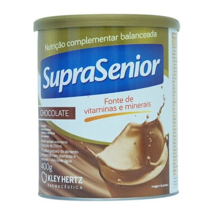 SupraSenior Chocolate Suplemento Alimentar 400g - Portal do Médico