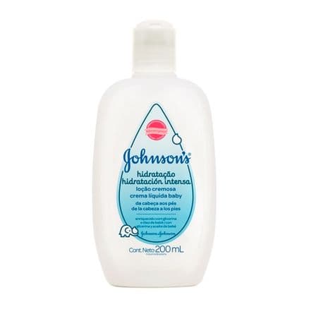 Johnson's Baby Loção Cremosa Hidratação Intensa 200ml - Portal do Médico