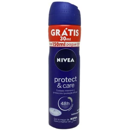 Desodorante Nivea Protect Care 48h Leve 150ml Pague 120ml