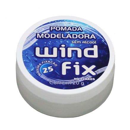 Pomada Modeladora Wind Fix Máxima Fixação Sem Álcool 120g