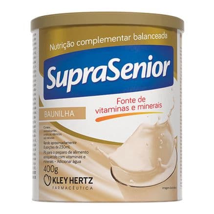 SupraSenior Baunilha Suplemento Alimentar 400g - Portal do Médico
