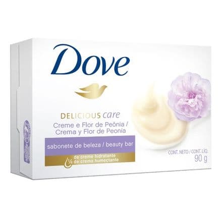 Sabonete em Barra Dove Delicious Care Flor de Peônia 90g - Portal do Médico