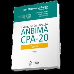 Livro - Exame de Certificação Anbima CPA-20 - Gallagher - 3ª edição - Portal do Médico