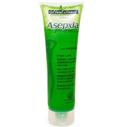 Asepxia Gel Banho Ducha Herbário 250ml