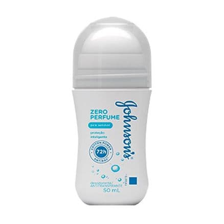Desodorante Roll-On Johnson Zero Perfume 50ml