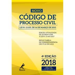 Livro - Novo Código de Processo Civil - 4ª edição - Portal do Médico