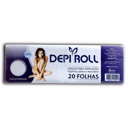Lenço para Depilação DepiRoll 20 Folhas - Portal do Médico