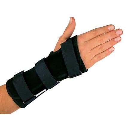 Órtese Curta para Punho Tala Mercur Mão Direita Tamanho P Cor Preto 1 Unidade