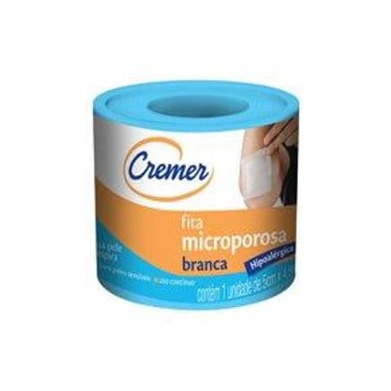Fita Microporosa Cremer Branca Hipoalérgica 2,5cm x 4,5m - Portal do Médico