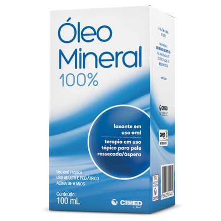 Óleo Mineral 100% Cimed 100ml