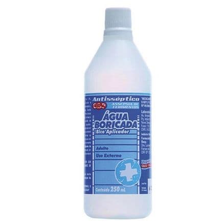 Água boricada 250ml ADV - Portal do Médico