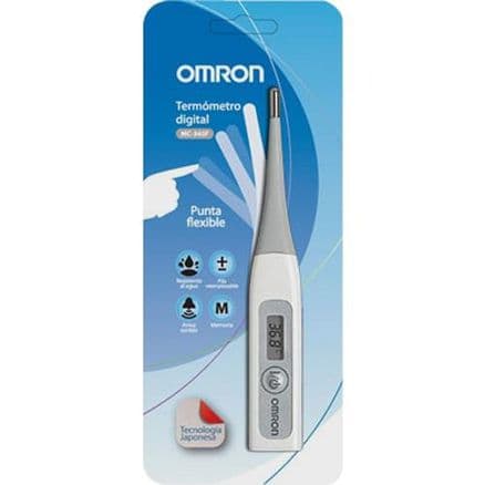 Termômetro Digital com Ponta Flexível Omron MC-343F - Portal do Médico