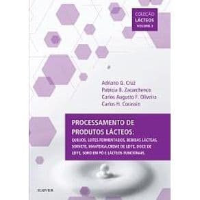 Livro - Processamento de Produtos Lácteos - Vol 3 - Cruz - 1ª edição