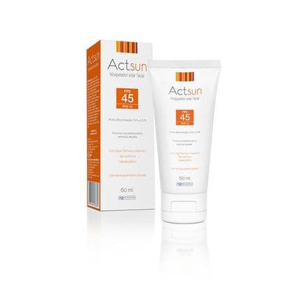 Protetor Solar Facial Actsun FPS 45 60ml - Portal do Médico