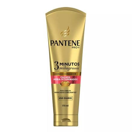 Condicionador Pantene 3 Minutos Milagrosos Cachos Hidra-Vitaminados 170ml - Portal do Médico