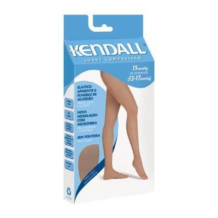 Meia Kendall 2261 Suave Compresão Sem Ponteira Mel M - Portal do Médico