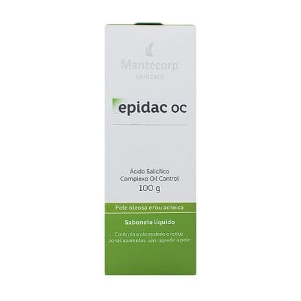Epidac OC Mantecorp Sabonete Líquido 100g VENCIMENTO EM 07/2018