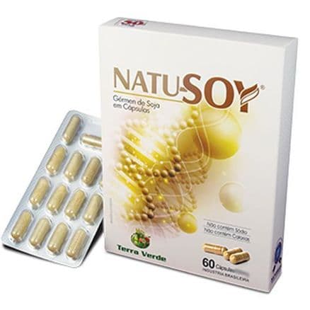 Natu-Soy Gérmen de Soja Terra Verde 60 cápsulas - Portal do Médico