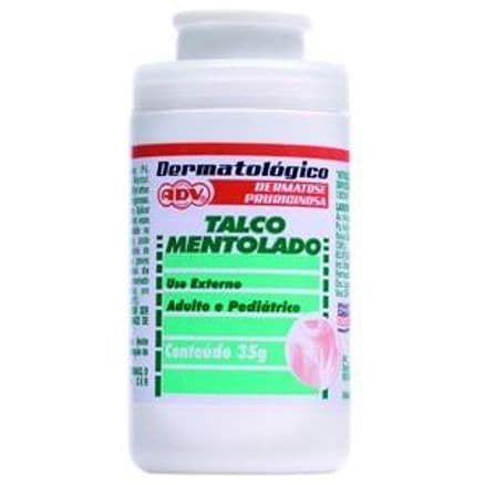 Talco Mentolado ADV 35g - Portal do Médico