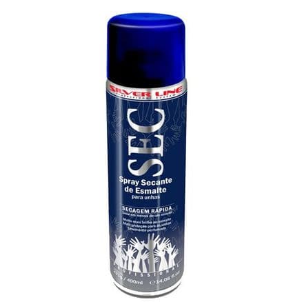 Spray Secante de Esmalte Silver Line 400ml - Portal do Médico