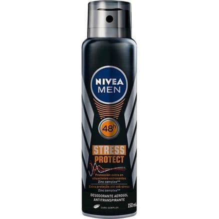 Desodorante Aerosol Nivea Masculino Stress Protect 150ml