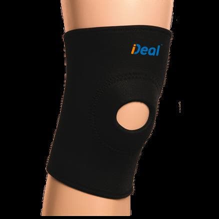 Joelheira Neo Preto Ideal Com Orifício Tamanho G - Portal do Médico