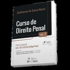 Livro - Curso de Direito Penal - Parte Especial - Vol. 2 - Nucci - 3ª edição - Portal do Médico