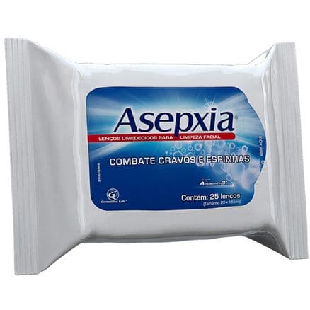Asepxia Lenços Umedecidos 25un