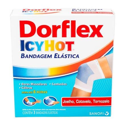 Dorflex Icy Hot 1x3 adesivo elástica