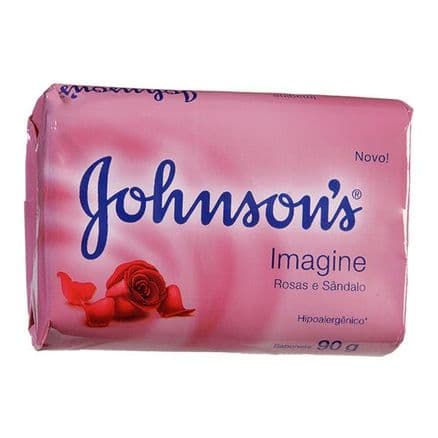 Sabonete em Barra Johnson Rosa e Sândalo 90g - Portal do Médico