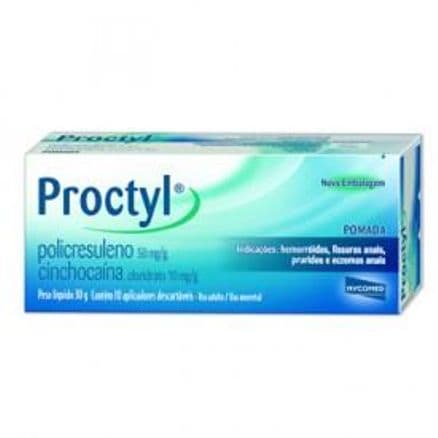 Proctyl Pomada 30g - Portal do Médico