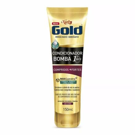 Condicionador Niely Gold Bomba Compridos + Fortes 150ml - Portal do Médico