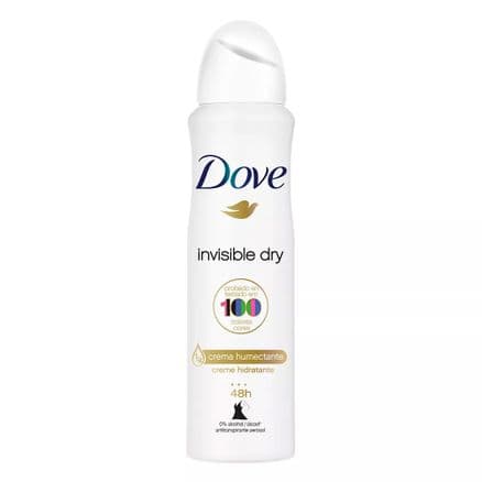 Desodorante Aerosol Antitranspirante Dove Invisible Dry 150ml - Portal do Médico