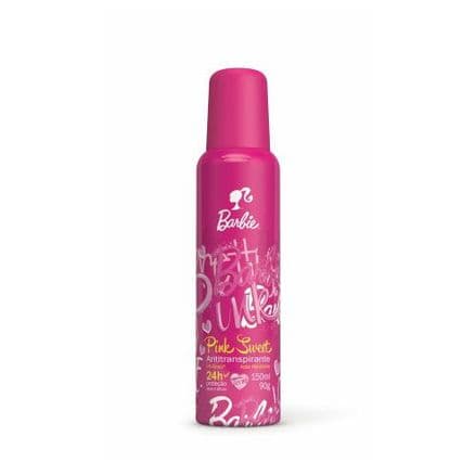 Desodorante Aerosol Barbie Fashion Pink Sweet 90g