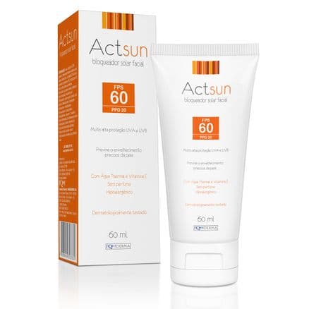 Protetor Solar Actine Hidratante Toque Seco FPS 30 Loção 60ml - Portal do Médico