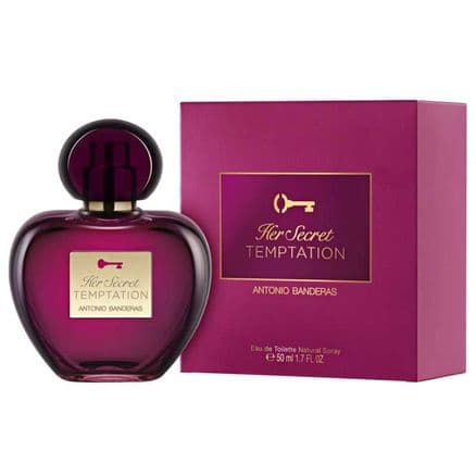 Perfume Antonio Banderas Her Secret Temptation Feminino Eau de Toilette 80ml - Portal do Médico