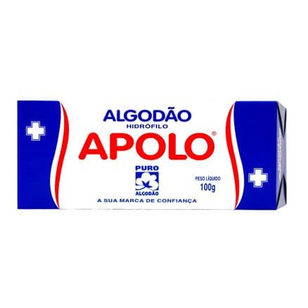 Algodão Apolo Caixa 100g