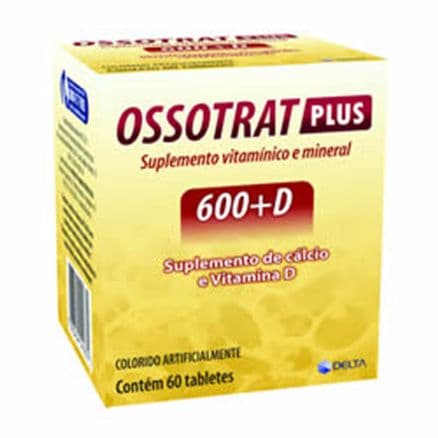 Ossotrat Plus 600mg + D 60 comprimidos revestidos - Portal do Médico