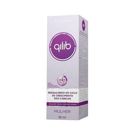 Qilib Mulher Galderma Solução Tópica para Crescimento dos Cabelos Spray 80ml - Portal do Médico