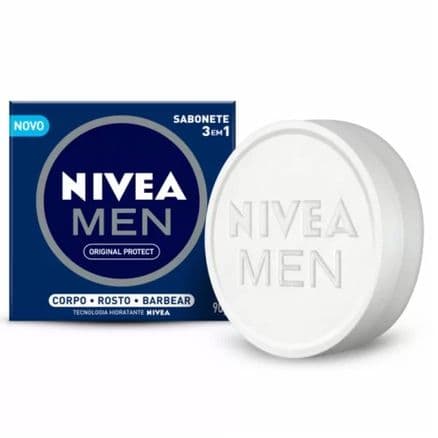 Sabonete 3 em 1 Nivea Men Original Protect 90g