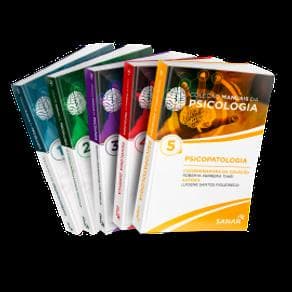 Livro - Coleção Manuais da Psicologia para Concurso e Residências (Volumes 1, 2, 3, 4 &amp; 5) - Combo - 1ª edição - Portal do Médico