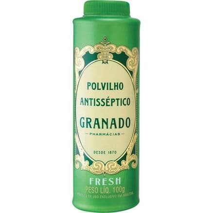 Talco Antisséptico Granado Fresh 100g - Portal do Médico