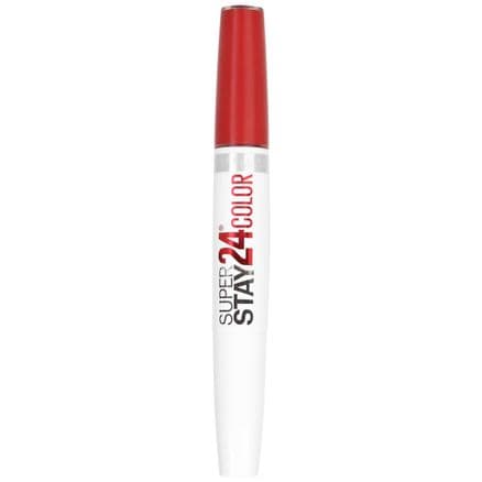 Batom Maybelline Super Stay 24H 035 Keep It Red