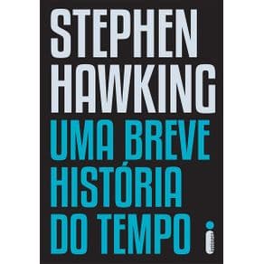Livro - Uma breve história do tempo - Hawking - 1ª edição