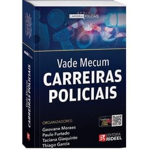 Livro - Vade Mecum Carreiras Policiais - Moraes - 1ª edição