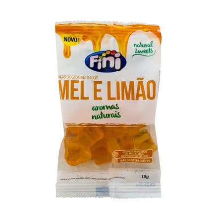 Fini Natural Sweets Mel e Limão 18g